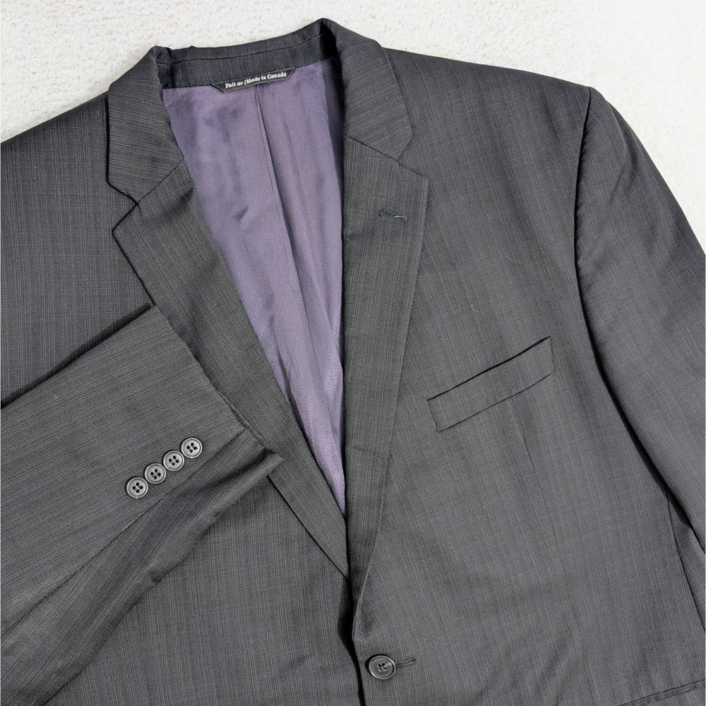 Jack Victor Select Blazer Mens 48 Gray‎ Wool Sport Coat